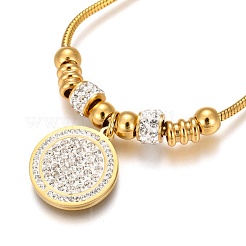 Ion Plating(IP) Adjustable 304 Stainless Steel Bolo Bracelets&nbsp;BJEW-P258-03G