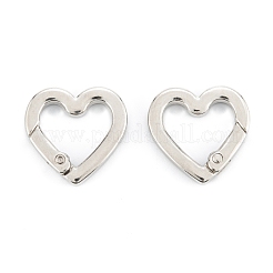 Zinc Alloy Spring Gate Rings&nbsp;PALLOY-L233-01B-P