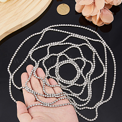 Alloy Rhinestone Headband&nbsp;OHAR-WH0011-64P