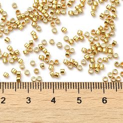 Electroplate Glass Seed Beads&nbsp;SEED-S042-01B-12