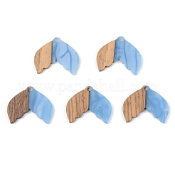 Resin & Walnut Wood Pendants&nbsp;RESI-S389-017A