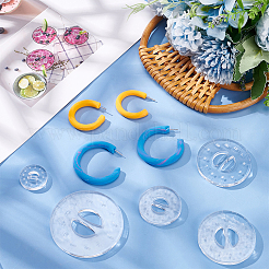 8Pcs 4 Style Transparent Acrylic Clay Tool&nbsp;TACR-PH0001-62