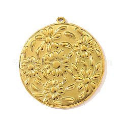 304 Stainless Steel Pendants&nbsp;STAS-OY003-40G