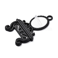 Glass Mirror Pendants&nbsp;FIND-Z073-03EB