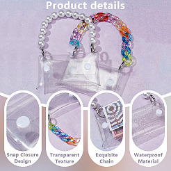 Acrylic Link Pendant Decorations&nbsp;HJEW-OC00031