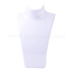 Organic Glass Necklace & Earring Standing Bust Displays&nbsp;NDIS-E006-2A