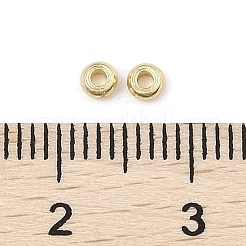 Rack Plating Brass Spacer Beads&nbsp;KK-A235-02G-01