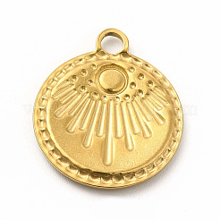 304 Stainless Steel Pendants&nbsp;STAS-M305-14G