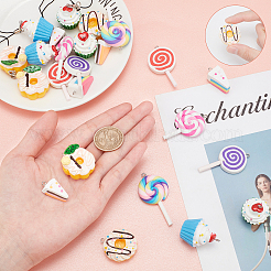 Handmade Polymer Clay Pendants&nbsp;CLAY-SC0001-05