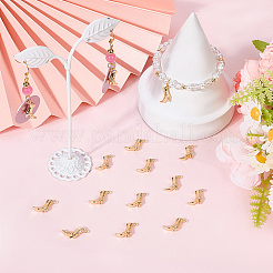 15Pcs Brass Pendants&nbsp;KK-BBC0019-21