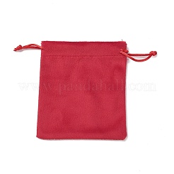 Velvet Jewelry Drawstring Storage Pouches&nbsp;ABAG-P013-02B