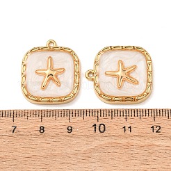304 Stainless Steel Enamel Pendants&nbsp;STAS-F352-08G-01