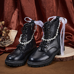 2Pcs Plastic Bead Snow Boot Decoration&nbsp;FIND-GF0009-08C