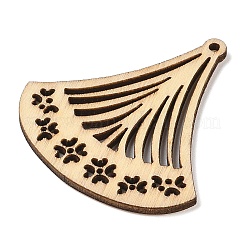 Hollow Wood Big Pendants&nbsp;WOCR-PW0003-83I