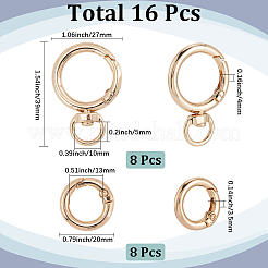 8Pcs Zinc Alloy Swivel Clasps&nbsp;FIND-SC0012-76G