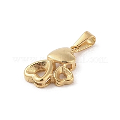 PVD Vacuum Plating 304 Stainless Steel Pendants&nbsp;STAS-R232-14F-G