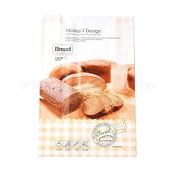 Rectangle with Bread Pattern Paper Baking Bags&nbsp;CARB-K0001-01I