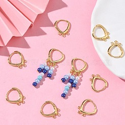 SHEGRACE Brass Hoop Earrings Findings&nbsp;XGR0159G-91G