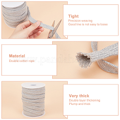25M Flat Cotton Hollow Cord&nbsp;OCOR-BC0005-19B