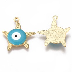 Alloy Enamel Pendants&nbsp;ENAM-N050-19E-NR