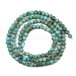 Natural HuBei Turquoise Beads Strands&nbsp;GG-CBA767B-A02-3MM