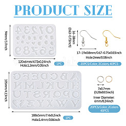 2Pcs Silicone Pendant Molds&nbsp;FIND-TA0006-22