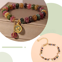 1 Strand Natural Indian Agate Beads Strands&nbsp;G-SP0001-15