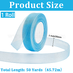 1 Rolls Sheer Organza Ribbon&nbsp;SRIB-CY0001-22A-04