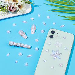 ABS Plastic & Opaque Acrylic Imitation Pearl Cabochons&nbsp;OACR-PH0001-89