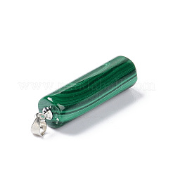 Natural Malachite Pendants&nbsp;G-C033-01S