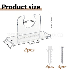 Acrylic Softball Bat Display Stand&nbsp;DIY-WH0504-966