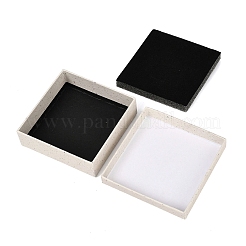 Square Paper Jewelry Storage Boxes with Sponge Inside&nbsp;CON-I013-01D