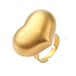 304 Stainless Steel Adjustable Finger Rings&nbsp;STAS-P395-16G
