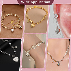 20Pcs 2 Colors Rack Plating Brass Pendants&nbsp;KK-PH0014-19B