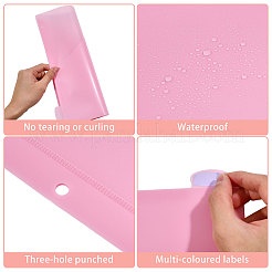 3Bags Rectangle Plastic Notebook Index Divider Sheets&nbsp;OFST-GL0001-05