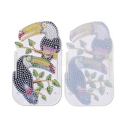 5D DIY Crane Pattern Animal Diamond Painting Pencil Cup Holder Ornaments Kits&nbsp;DIY-C020-08
