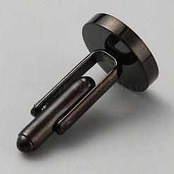Stainless Steel Cuff Button&nbsp;STAS-WH0036-27EB