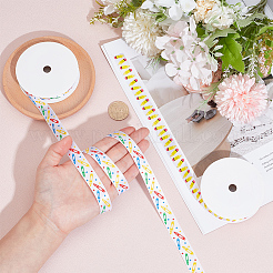 2 Rolls 2 Styles Back to School Polyester Ribbon&nbsp;OCOR-CY0003-75A