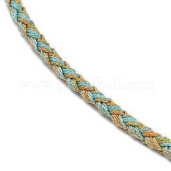 3.5MM Round Nylon Cotton Cord Necklace Making&nbsp;NJEW-C106-03RG