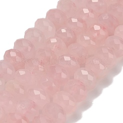 Natural Rose Quartz Beads Strands&nbsp;G-C259-A05-6x10mm