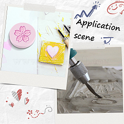 8Pcs Rubber Stamps&nbsp;AJEW-CP0008-29
