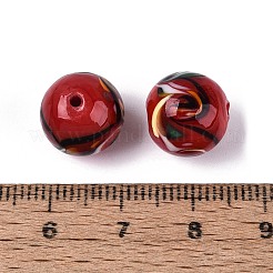 Handmade Lampwork Beads&nbsp;LAMP-Q039-05E
