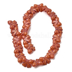 Painted Glass Beads Strands&nbsp;GLAA-Z021-02