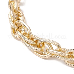 2Pcs 2 Styles Aluminium Textured Rope Chain Bag Decorative Chains&nbsp;FIND-JF00161