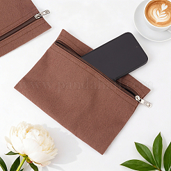 Cloth Zipper Jewelry Bag Gift Pouches&nbsp;ABAG-WH0040-53G