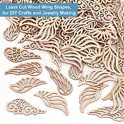 Unfinished Wood Cabochons&nbsp;WOOD-OC0001-38