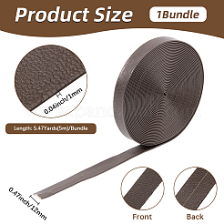 PU Leather Ribbons&nbsp;DIY-WH20011-93D-03
