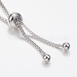Adjustable Brass Bolo Bracelets&nbsp;BJEW-P200-08P