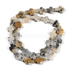 Natural Crazy Agate Beads Strands&nbsp;G-I369-A04-01