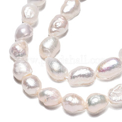 Natural Cultured Freshwater Pearl Beads Strands&nbsp;LS-PEAR-N014-05D